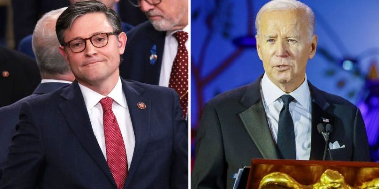 Biden campaign attacks Speaker Johnson over views on ‘same-sex relations,’ ignores president’s past comments