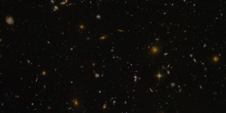 Telescopes spot the oldest and most distant black hole formed after the big bang