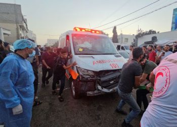 Israel admits airstrike on ambulance near hospital that witnesses say killed and wounded dozens