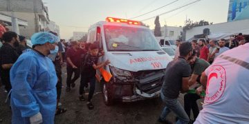 Israel admits airstrike on ambulance near hospital that witnesses say killed and wounded dozens