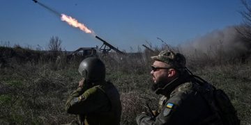 Ukraine claims it hit two Russian landing craft in Crimea with sea drones