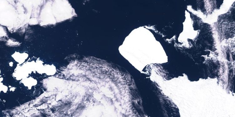The world’s biggest iceberg is on the move