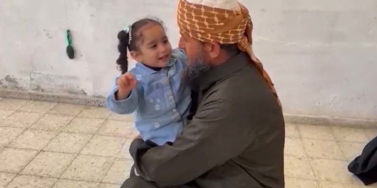 ‘I kissed her but she wouldn’t wake up.’ Grandfather grieves for 3-year-old granddaughter killed as she slept in Gaza