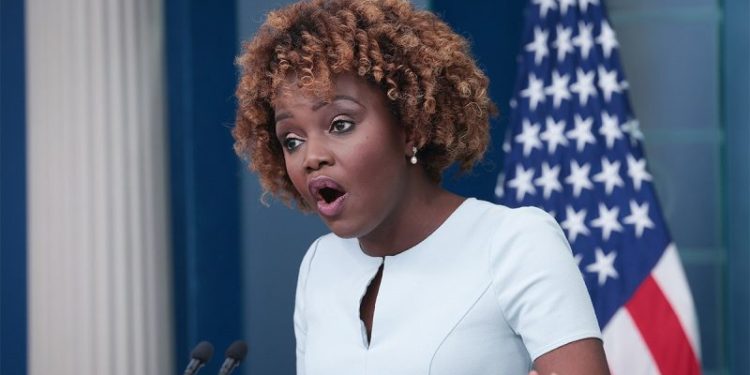 Jean-Pierre spikes football on GOP after election night, cites ‘extreme’ policy that gave Dems an edge