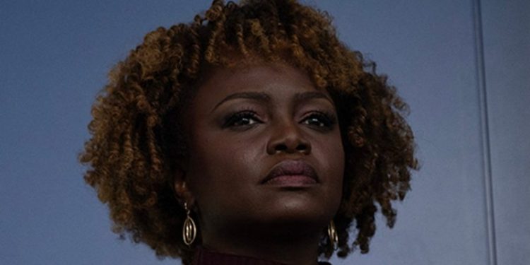 WATCH: Jean-Pierre gives terse response when questioned on possible staff shakeup amid Biden polling crisis