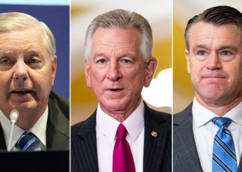 GOP senators rail against Tuberville’s military holds nearly all night