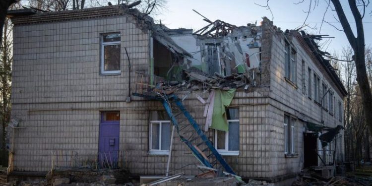 Russia launches largest drone attack on Kyiv since start of war, injuring 5