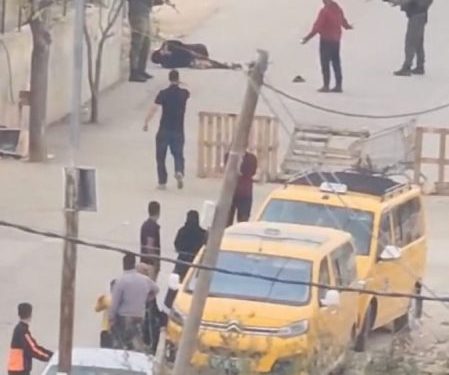 Video shows man in military fatigues shooting mentally disabled Palestinian in West Bank