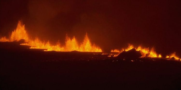 Volcano erupts on Iceland’s Reykjanes peninsula weeks after town evacuated