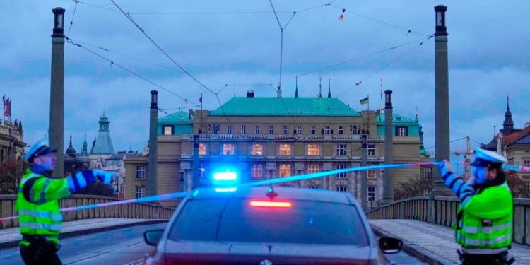 Gunman kills 14 people and wounds 25 others at Prague university