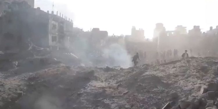 ‘Not seen since Vietnam’: Israel dropped hundreds of 2,000-pound bombs on Gaza, analysis shows