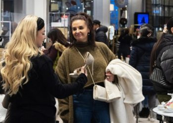 Americans ramped up spending during the holidays despite some financial anxiety and higher costs