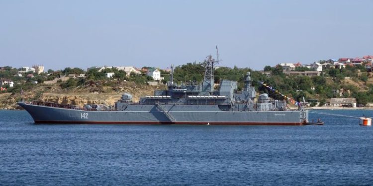 Ukraine missile attack strikes Russian warship in Crimea, killing at least 1