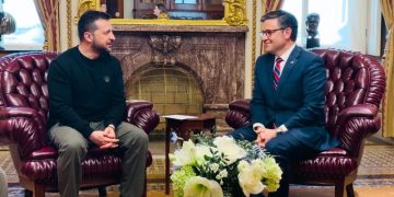 Johnson digs heels in on border security after meeting with Zelenskyy about Ukraine aid