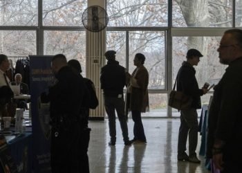 Job openings nudged lower in November, down to 1.4 per available worker