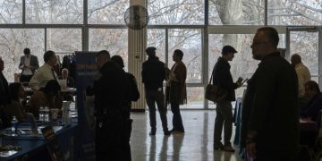 Job openings nudged lower in November, down to 1.4 per available worker