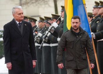 Ukrainian President Zelensky makes surprise visit to Lithuania to discuss war