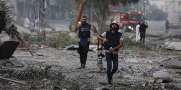 Palestinians are documenting the war for millions on social media. Their followers have come to see them as family.