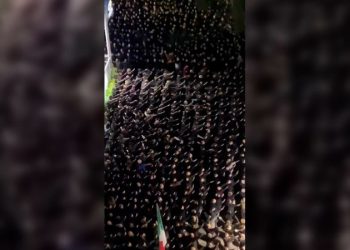 Video of crowd’s fascist salute in heart of Rome rattles Italy – but not its prime minister