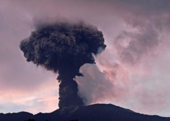 Indonesian volcano erupts for second time in just over a month