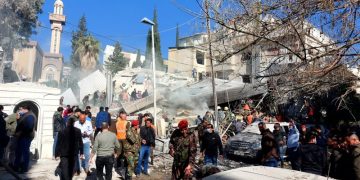 Iran blames Israel for assassination of its military advisors in Damascus missile strike