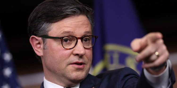 House GOP erupts in division over call to push Johnson out of speakership: ‘Working for Joe Biden’