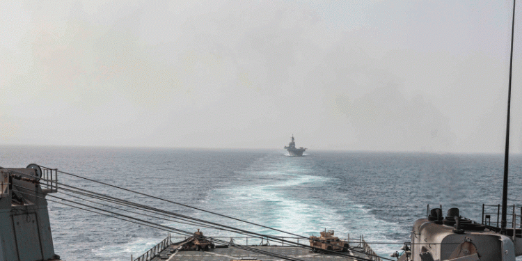 US-owned ship struck by missile near Yemen, Defense Department says