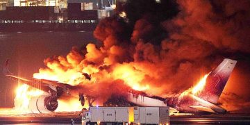 Japan coast guard plane not cleared for takeoff before deadly runway crash, air traffic control transcript suggests