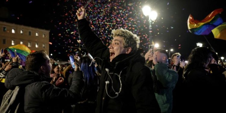 Greece legalizes same-sex marriage in a first for an Orthodox Christian country