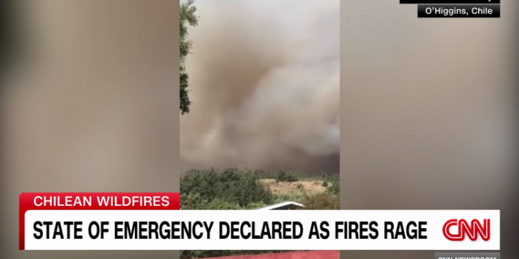 At least 51 killed as wildfires rage in Chile