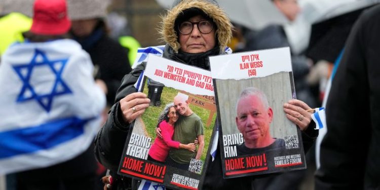 Israeli hostage families seek justice with war crimes complaint against Hamas