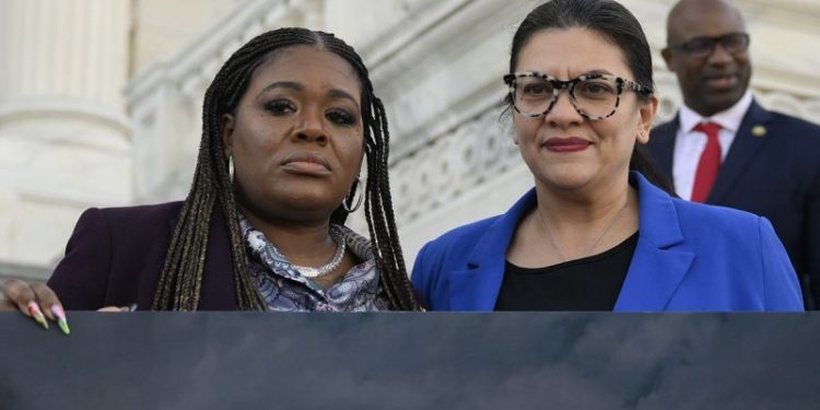 ‘Squad’ Democrats Cori Bush and Rashida Tlaib vote against bill to ban Hamas terrorists from US