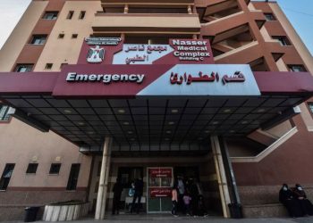 Doctors forced to strip in cold at Gaza’s Nasser hospital, witness says, as IDF announces arrest of Hamas militants there