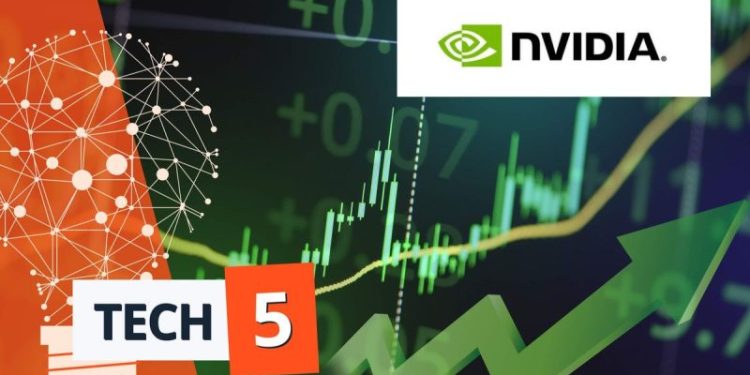 ​Tech 5: NVIDIA Jumps on Latest Results, Google Releases New AI Tools