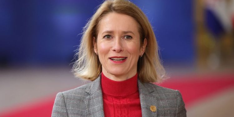 Russia places Estonia’s prime minister on wanted list