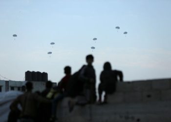 Israeli forces fired at Palestinians waiting for aid in northern Gaza, eyewitnesses say