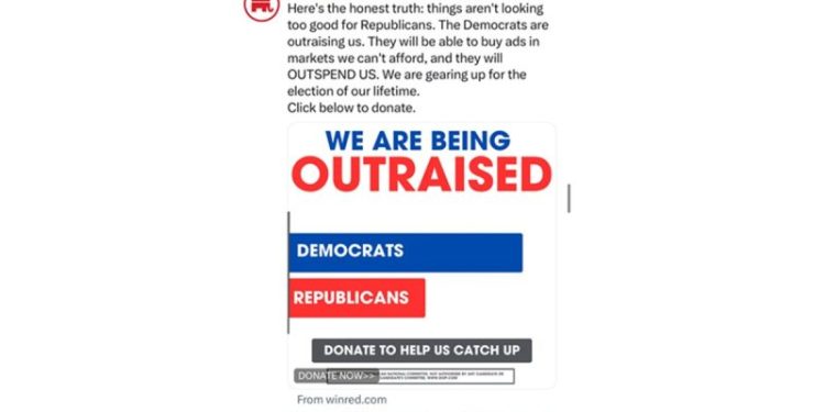 Dems mock RNC for ‘desperate’ fundraising drive that includes stark admission on DNC’s money advantage