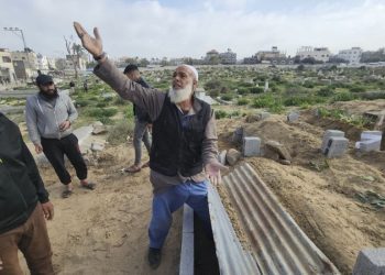 No space left for bodies, says gravedigger who’s overseen half of Gaza’s burials