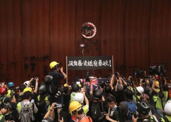 Hong Kong jails 12 people over the storming of the legislature in 2019