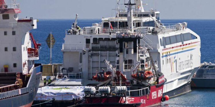 Ship carrying aid to Gaza departs from Cyprus, World Central Kitchen says