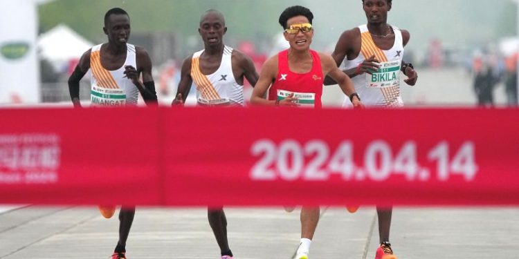 Beijing half marathon winners stripped of medals after African trio let Chinese runner win