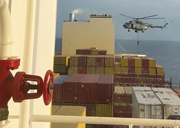 Iranian navy seizes Israel-linked container ship amid escalating tensions in Middle East