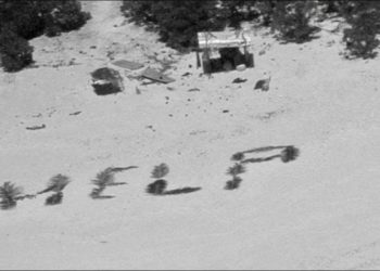 Pacific castaways’ ‘HELP’ sign sparks US rescue mission – and an unexpected family reunion