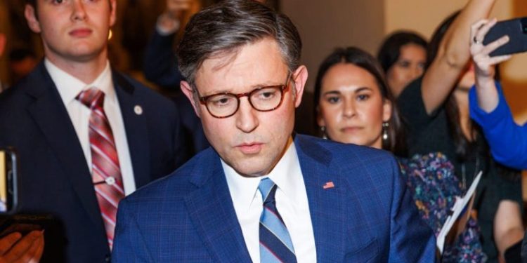 House GOP blame game erupts after Johnson forces through $95B Ukraine, Israel aid plan