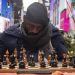Nigerian chess champion Tunde Onakoya plays for 60 hours in Times Square, breaking marathon record