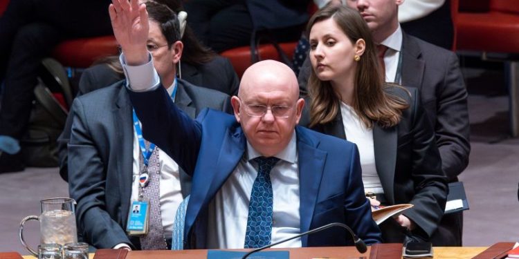 Russia vetoes US-backed UN resolution to ban nuclear weapons in space