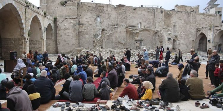 ‘There is no joy:’ Palestinians mark Eid in destroyed mosques and homes, as Israel’s war in Gaza rages