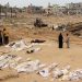 Almost 400 bodies have been found in mass grave in Gaza hospital, says Palestinian Civil Defense