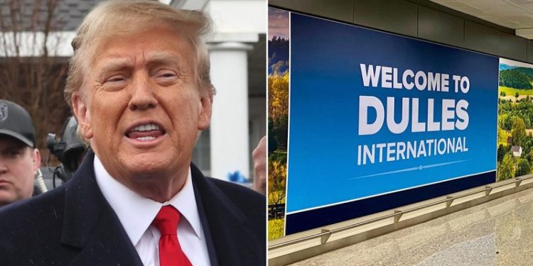 House Republicans push to rename DC international airport after Trump