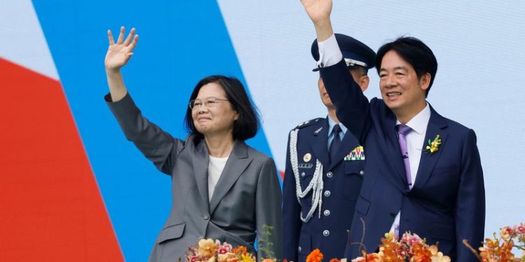 Taiwan’s new president calls on China to stop its ‘intimidation’ after being sworn into historic third term for ruling party